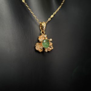 Natural Emerald Pendant